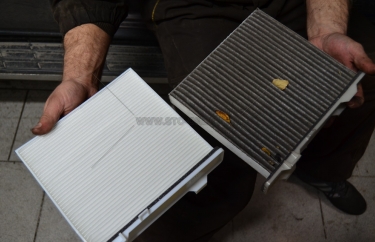 Замена салонного фильтра Паджеро 4