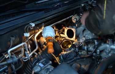 Установка коллектора Pajero 4