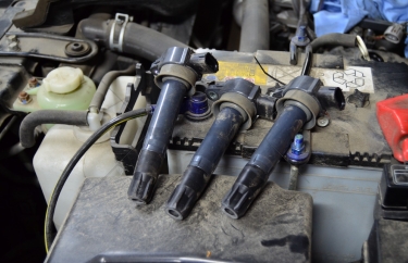 Съём катушек зажигания Паджеро 4
