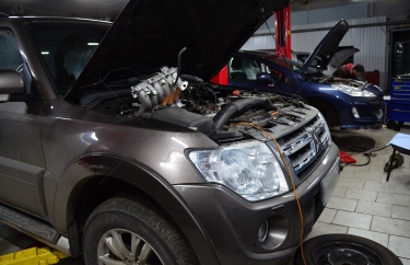 Плановое ТО 60 000 Паджеро 4 (подробные фото)