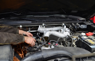 Съём коллектора Mitsubishi Pajero 4