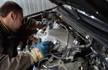 Съём коллектора Mitsubishi Pajero 4