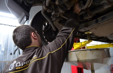 Установка масляного фильтра Паджеро 4