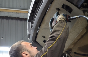 Съём защиты Паджеро 4