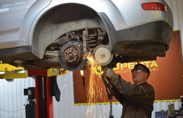 Ремонт подвески Мицубиши Аутлендер XL (подробные фото)