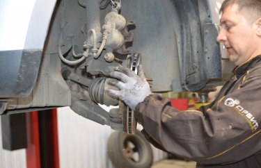 Установка нового тормозного диска