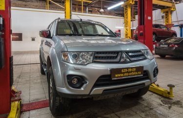 Плановое ТО-8 120 000 км Митсубиси Паджеро Спорт (подробные фото и видео)