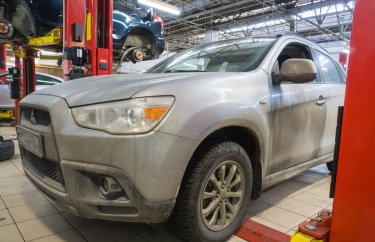 Плановое ТО 135 тысяч Мицубиси АSХ (подробные фото и видео)