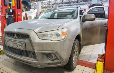 Мицубиси АСХ на СТО Орбита