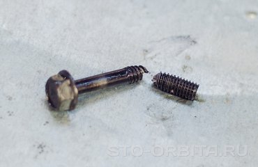 Обрыв ремня ГРМ Митсубиси L200 2.5 дизель (подробные фото)