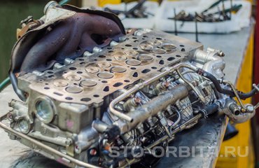 Обрыв ремня ГРМ Митсубиси L200 2.5 дизель (подробные фото)