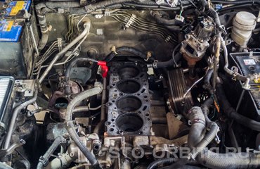 Обрыв ремня ГРМ Митсубиси L200 2.5 дизель (подробные фото)