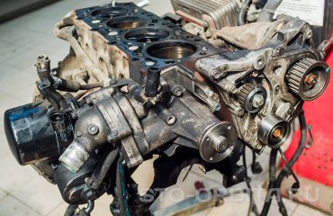 Ремонт двигателя 4D56HP Митсубиси Паджеро Спорт (подробные фото)