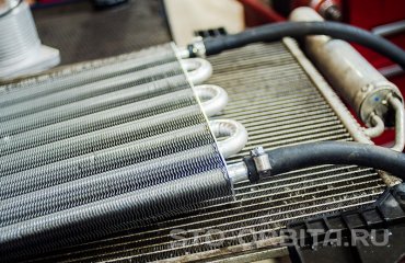 Установка радиатора вариатора на Мицубиси Аутлендер 3 (подробные фото)