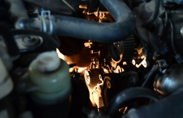 Мицубиси Паджеро 4 замена ремня ГРМ (подробные фото)