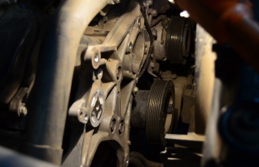 Мицубиси Паджеро 4 замена ремня ГРМ.